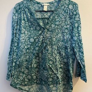 HM Women’s Flowy 3/4 Top - M